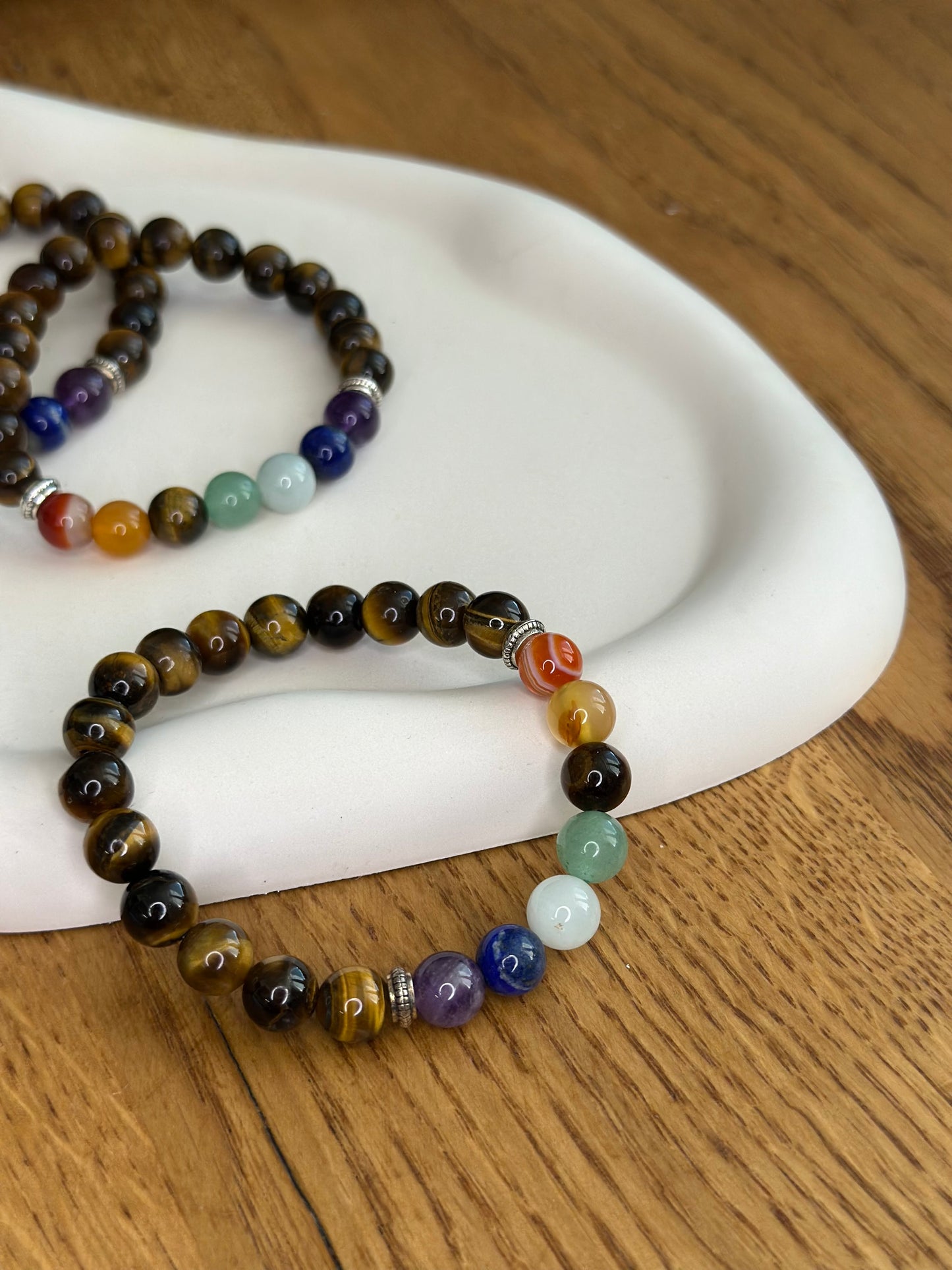 CHAKRA TIGROVO OKO - elastična zapestnica (8mm)