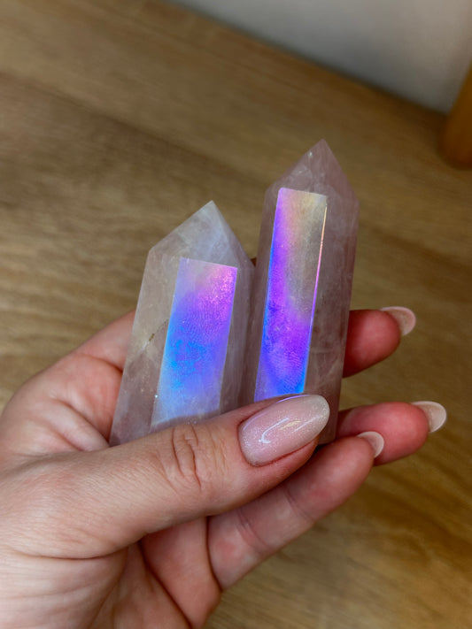 ROSE QUARTZ - Angel Aura obelisk