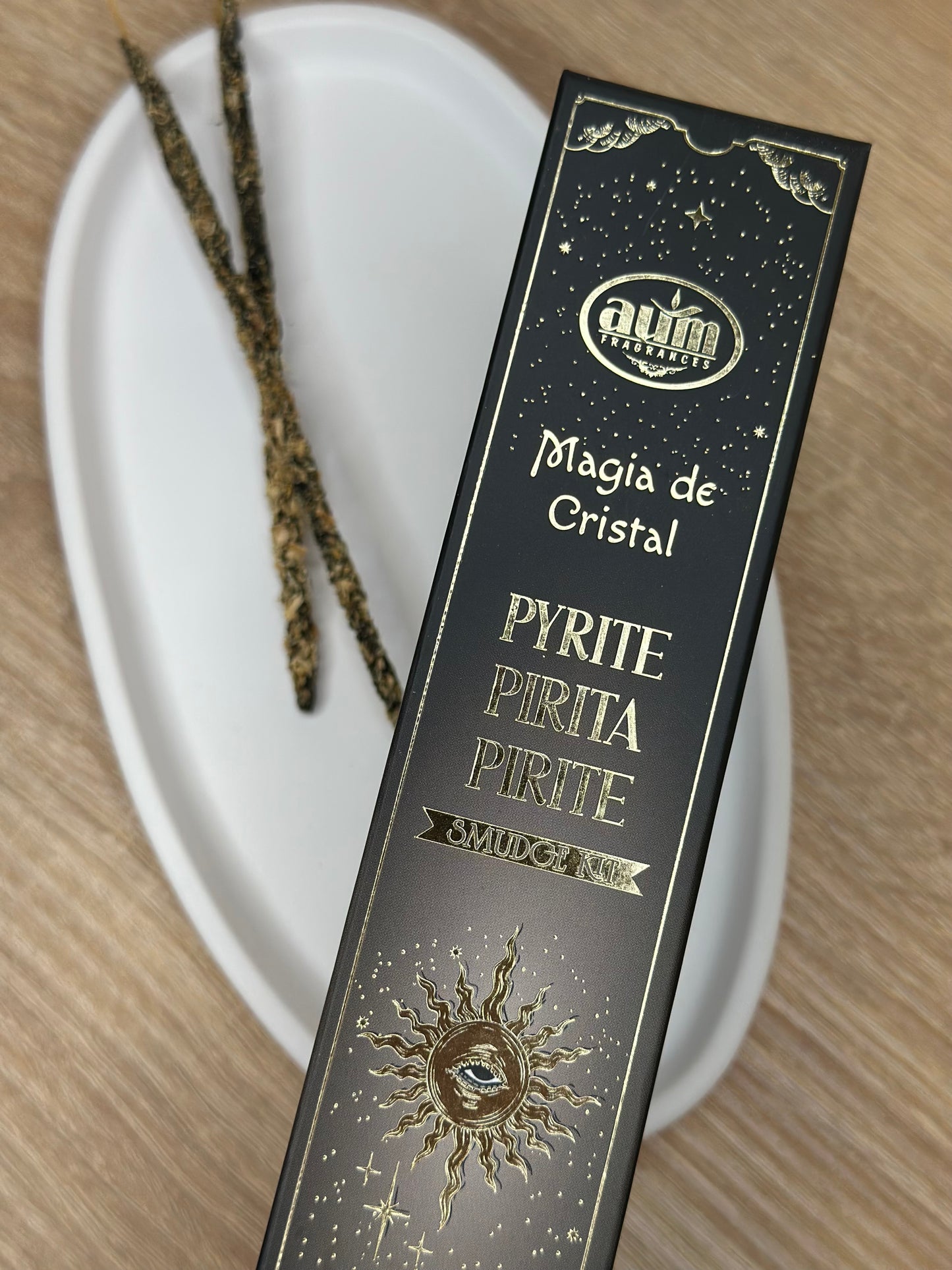 PYRITE - AUM Magia de Cristal dišeče palčke