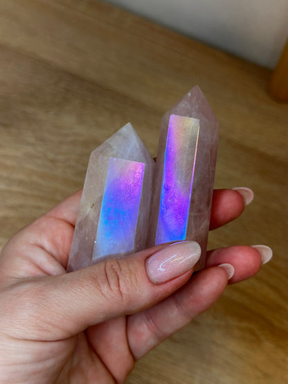 ROSE QUARTZ - Angel Aura obelisk
