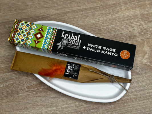 TRIBAL SOUL,WHITE SAGE & PALO SANTO - dišeče palčke