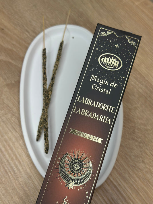 LABRADORITE - AUM Magia de Cristal dišeče palčke