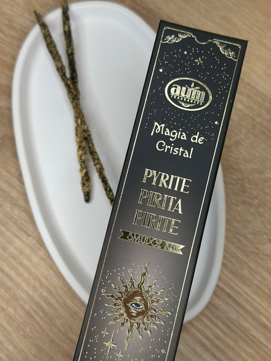 PYRITE - AUM Magia de Cristal dišeče palčke